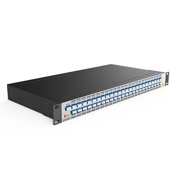 96CH AAWG DWDM MUX DEMUX Tek Fiber 1U
